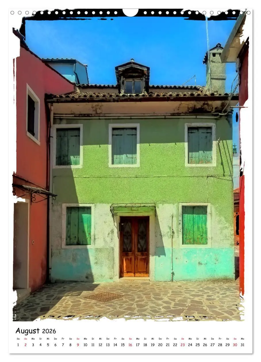 Bild: 9783516402674 | Einblicke in Burano (Wandkalender 2026 DIN A3 hoch), CALVENDO...