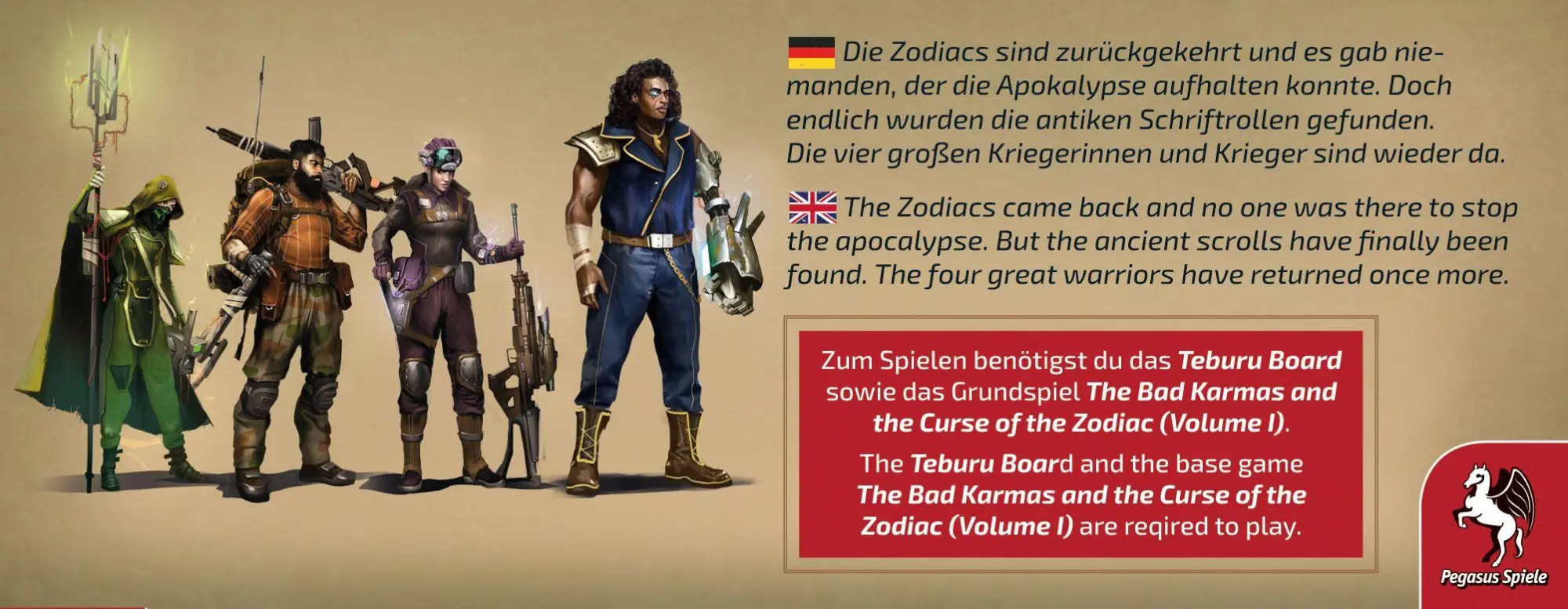 Bild: 4250231742774 | Teburu: The Bad Karmas and the Curse of the Zodiac: The Zodiac...
