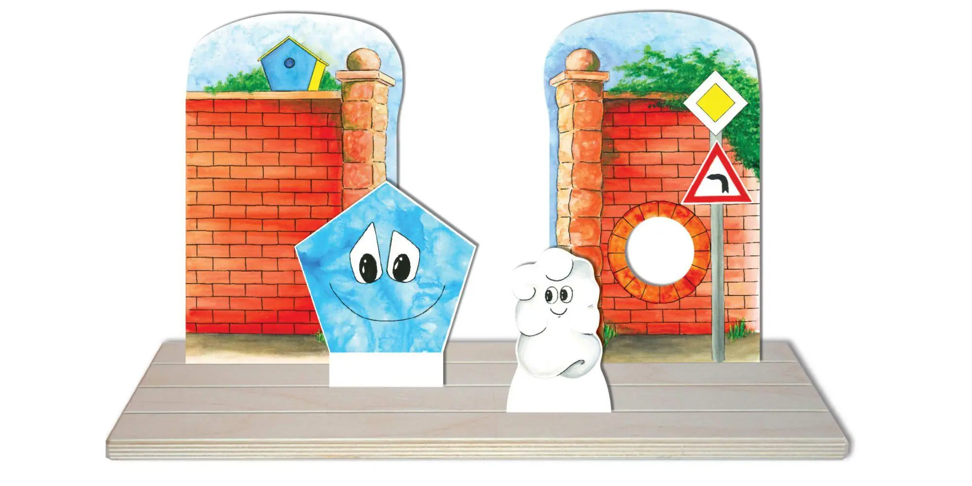 Bild: 4260694922774 | Die kleine Wolke und die Grundformen. Erzählschienen-Figurenset | Roth Bild: 4260694922774 | Die kleine Wolke und die Grundformen. Erzählschienen-Figurenset | Roth