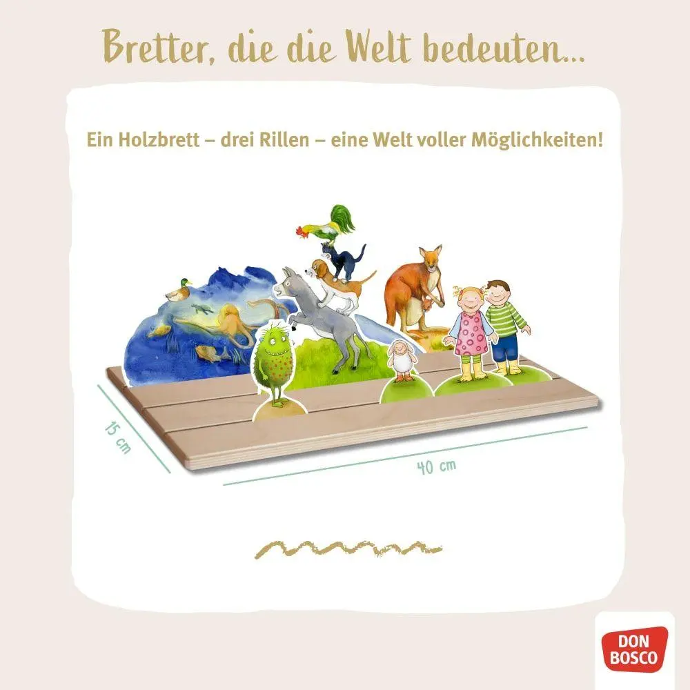 Bild: 4260694922774 | Die kleine Wolke und die Grundformen. Erzählschienen-Figurenset | Roth