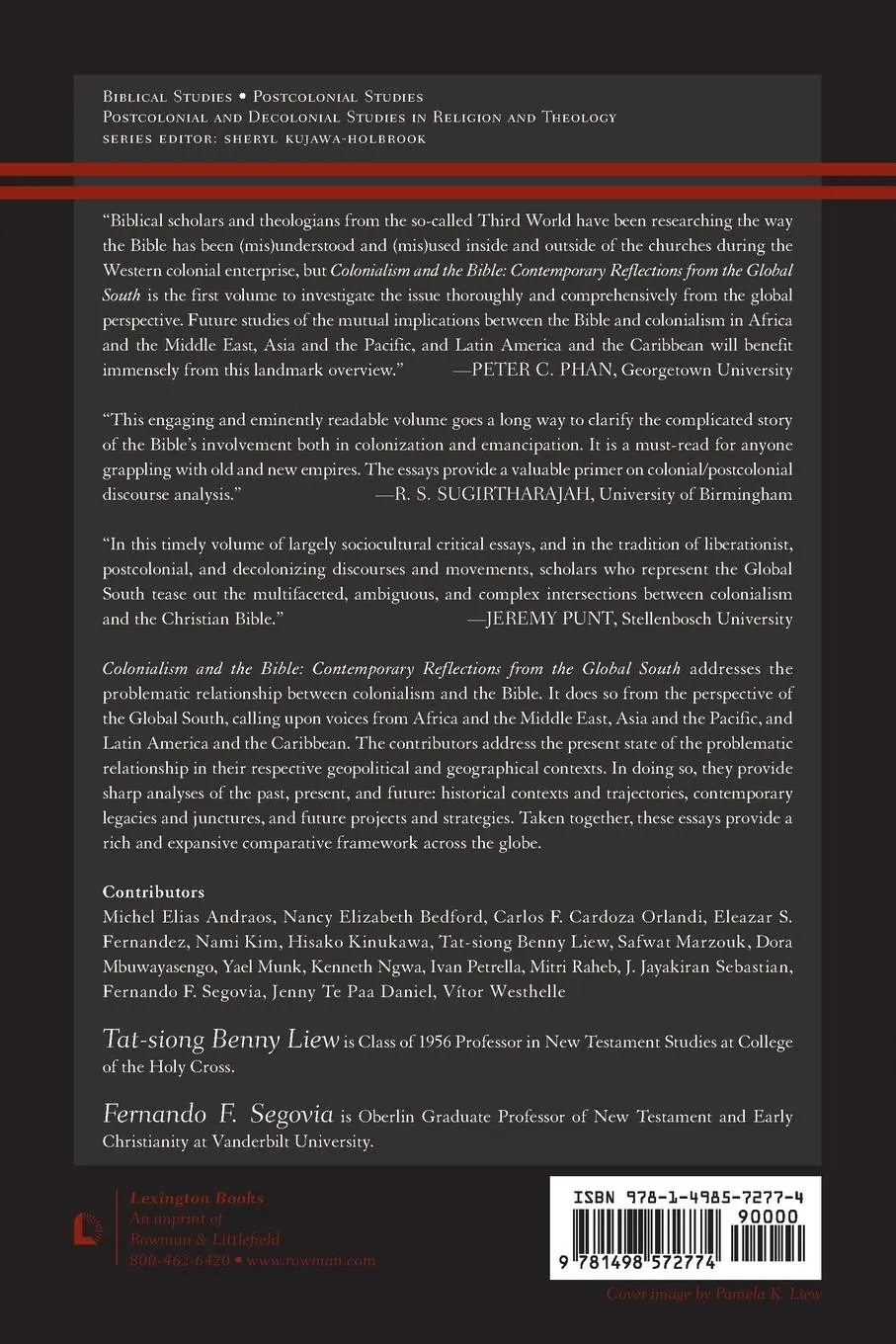 Rückseite: 9781498572774 | Colonialism and the Bible | Tat-Siong Benny Liew (u. a.) | Taschenbuch