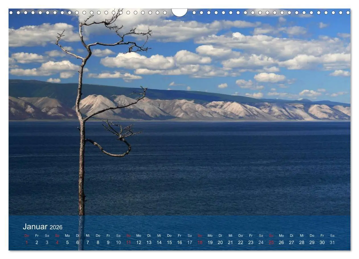 Bild: 9783516182774 | Olchon - Insel im Baikalsee (Wandkalender 2026 DIN A3 quer),...
