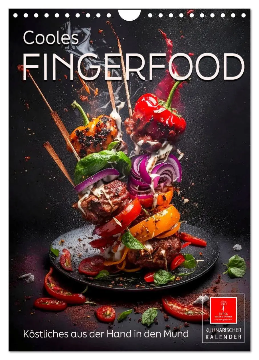 Cover: 9783516322774 | Cooles Fingerfood (Wandkalender 2026 DIN A4 hoch), CALVENDO...