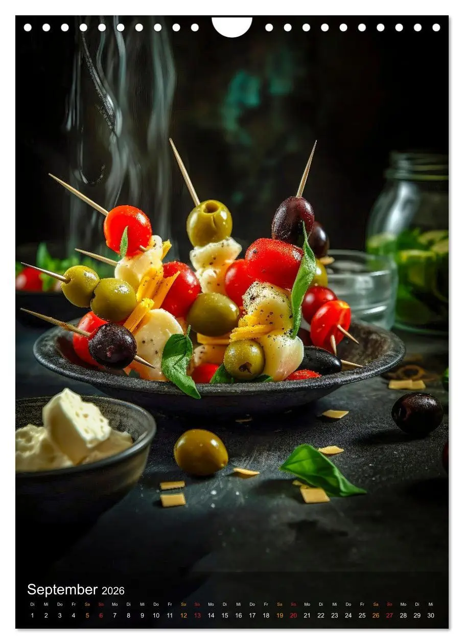 Bild: 9783516322774 | Cooles Fingerfood (Wandkalender 2026 DIN A4 hoch), CALVENDO...