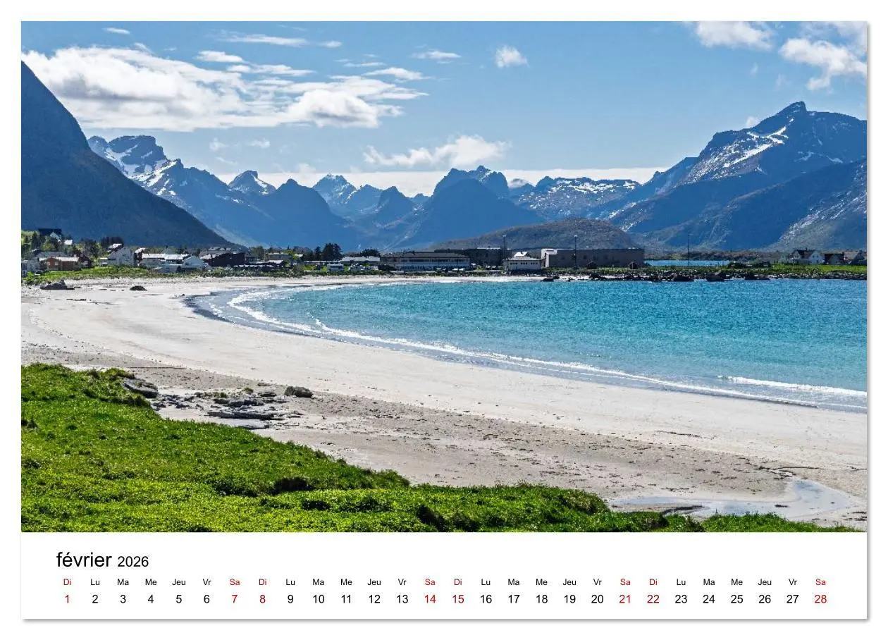 Bild: 9783516632774 | Lofoten - Îles de rêve norvégiennes (Calendrier mural 2026 DIN A2...
