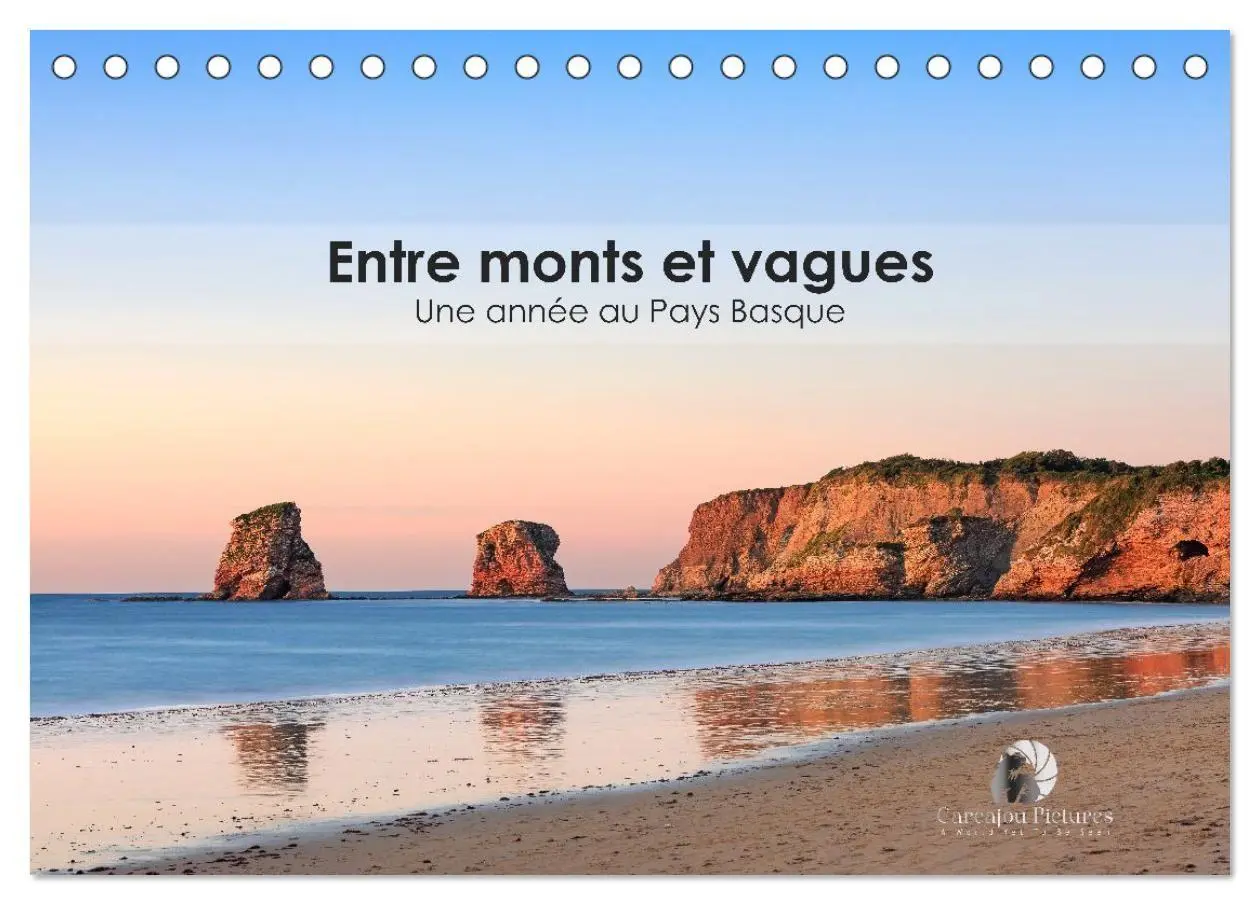 Cover: 9783516702774 | Entre monts et vagues - Une année au Pays Basque (Calendrier de...