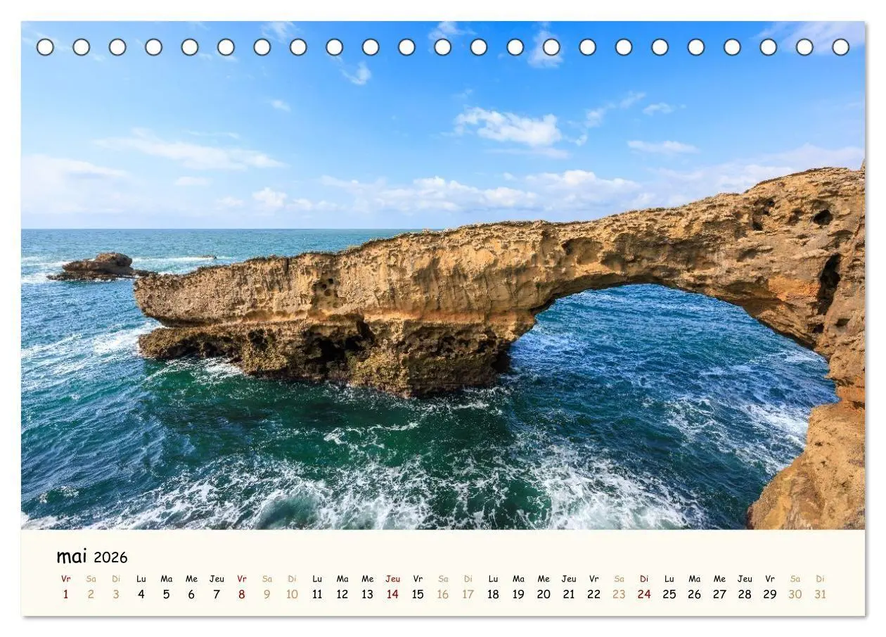 Bild: 9783516702774 | Entre monts et vagues - Une année au Pays Basque (Calendrier de...