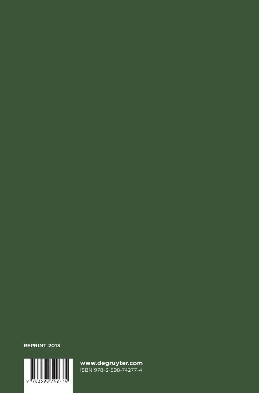Rückseite: 9783598742774 | Papyri Graecae magicae / Die griechischen Zauberpapyri. Band II | Buch
