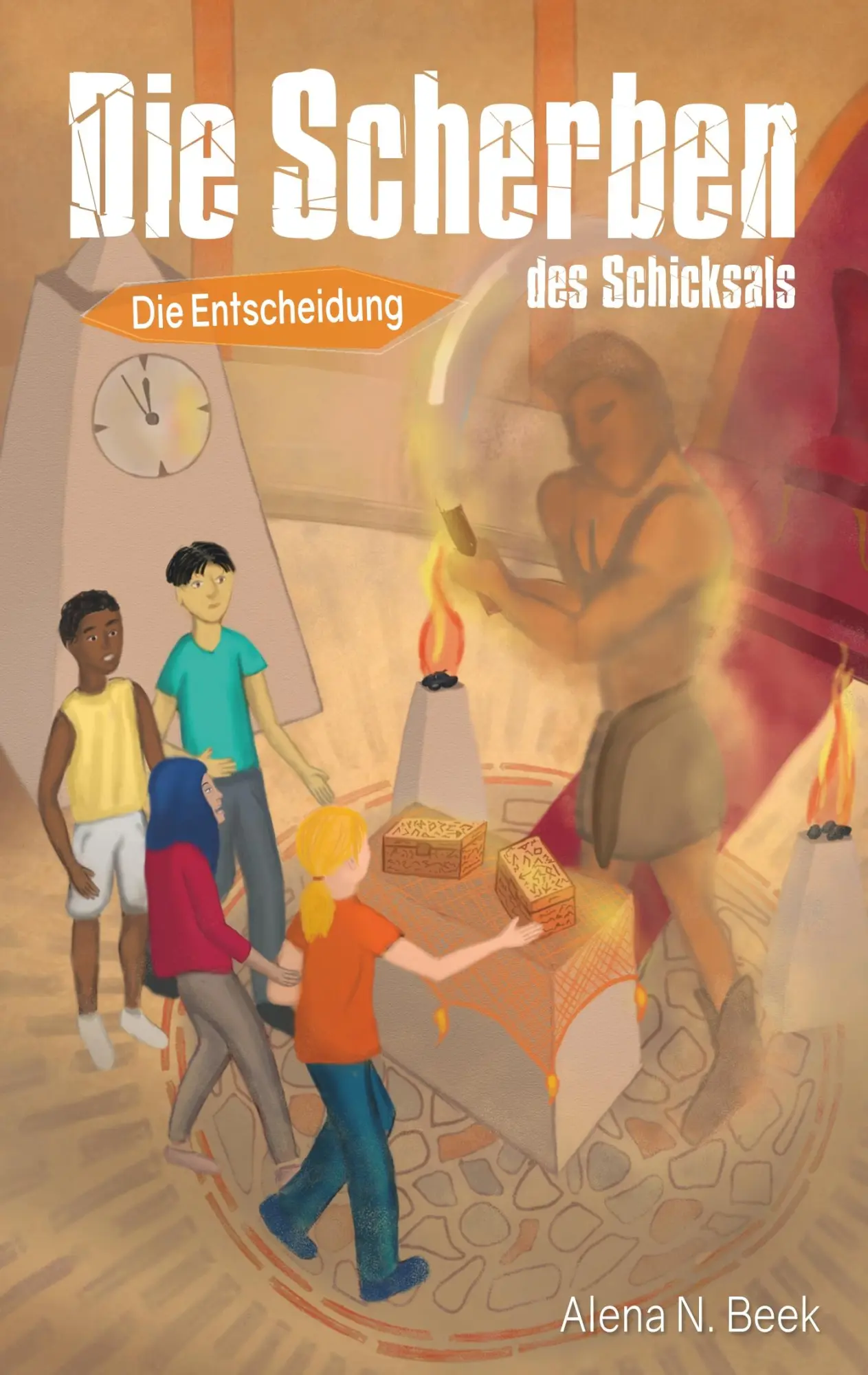 Cover: 9783744882774 | Die Scherben des Schicksals | Die Entscheidung | Alena N. Beek | Buch