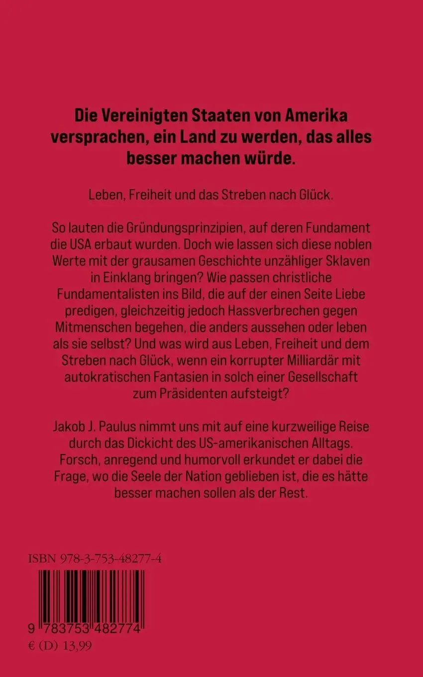 Rückseite: 9783753482774 | Amerika in Flammen | Wie der Amerikanische Traum zum Albtraum wurde