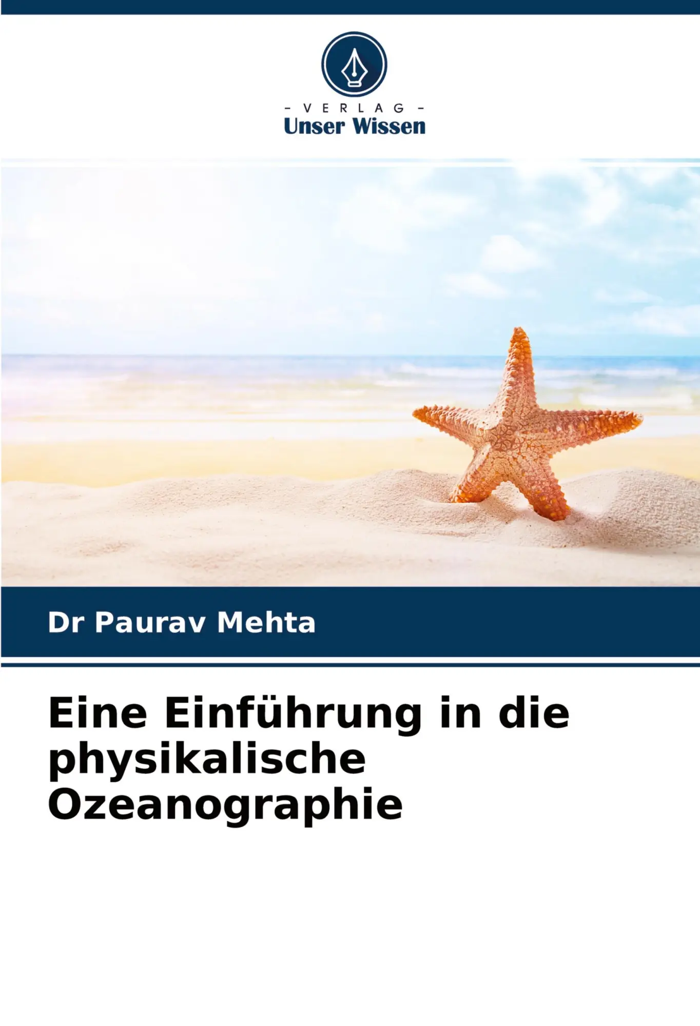 Cover: 9786204242774 | Eine Einführung in die physikalische Ozeanographie | Paurav Mehta
