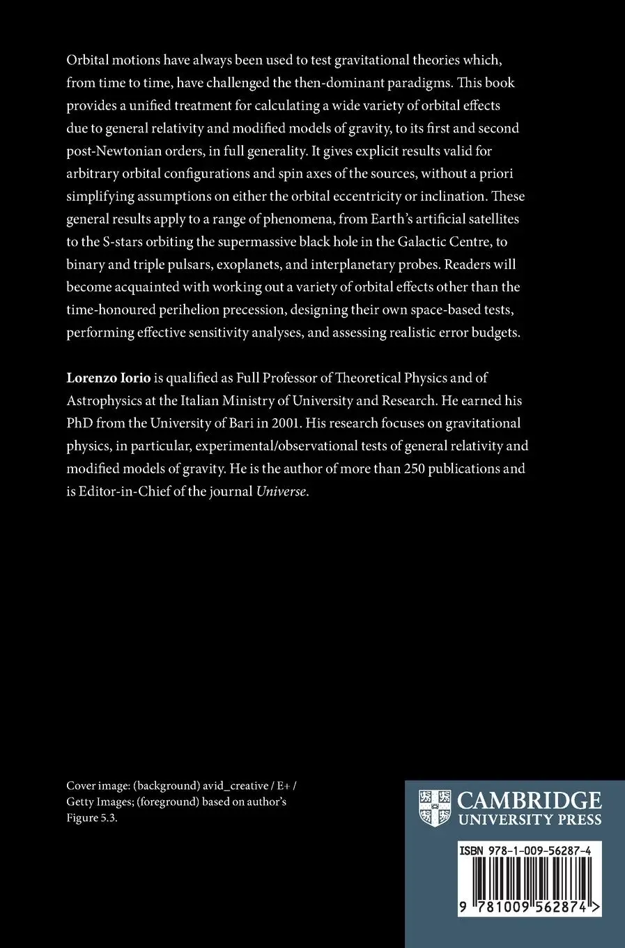 Rückseite: 9781009562874 | General Post-Newtonian Orbital Effects | Lorenzo Iorio | Buch | 2024