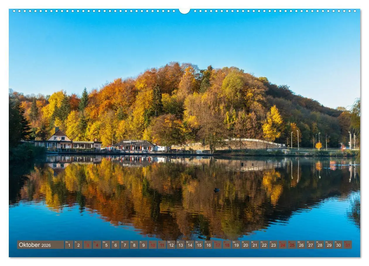Bild: 9783457772874 | Kurort Bad Iburg (Wandkalender 2026 DIN A2 quer), CALVENDO...