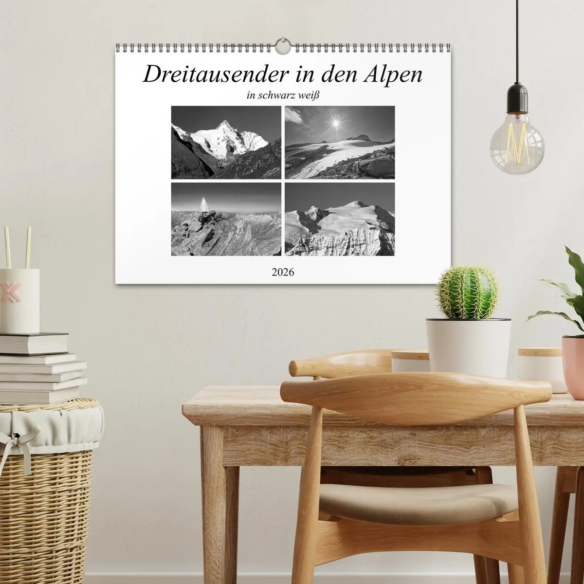 Bild: 9783457842874 | Dreitausender in den Alpen (Wandkalender 2026 DIN A3 quer),...
