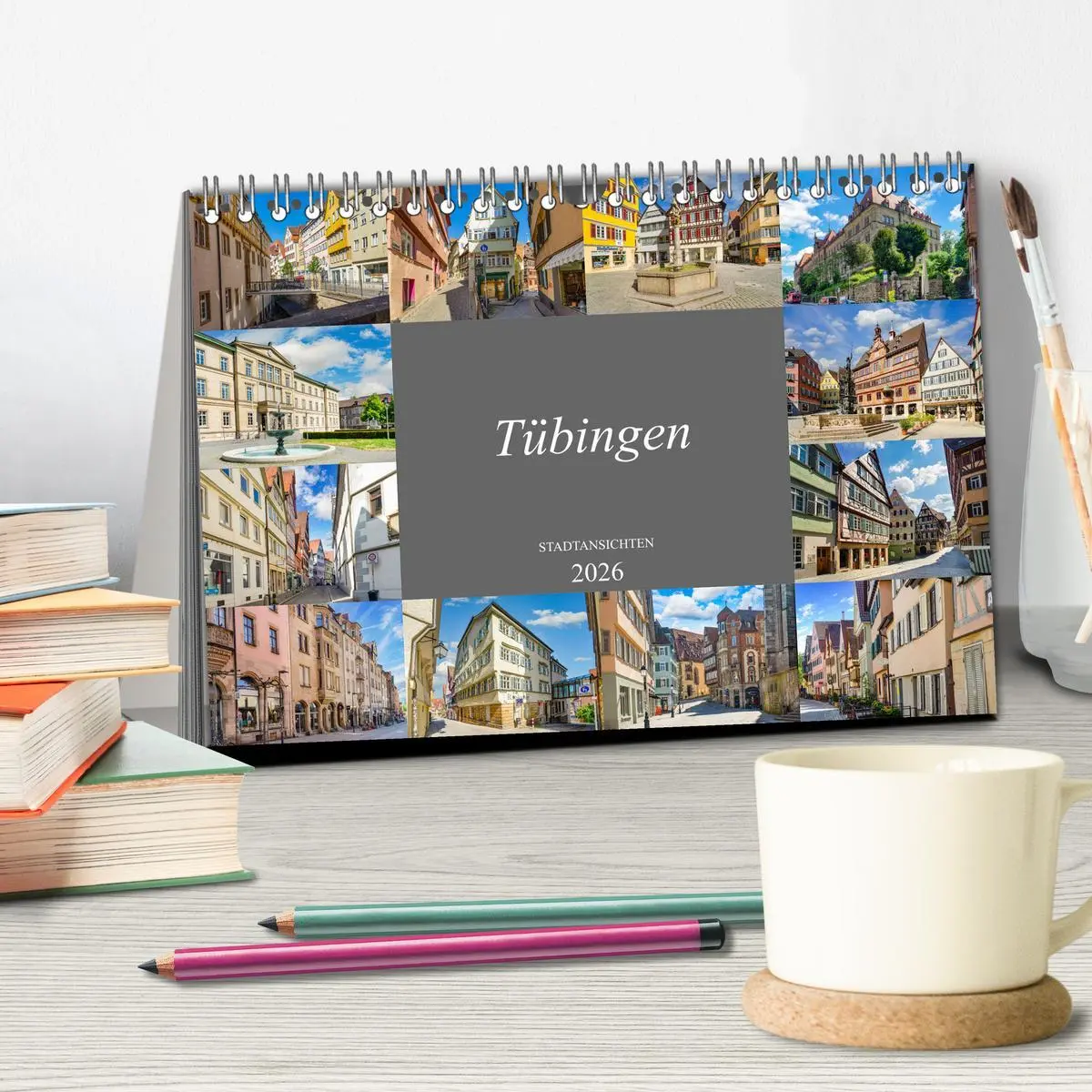 Bild: 9783457912874 | Tübingen Stadtansichten (Tischkalender 2026 DIN A5 quer), CALVENDO...