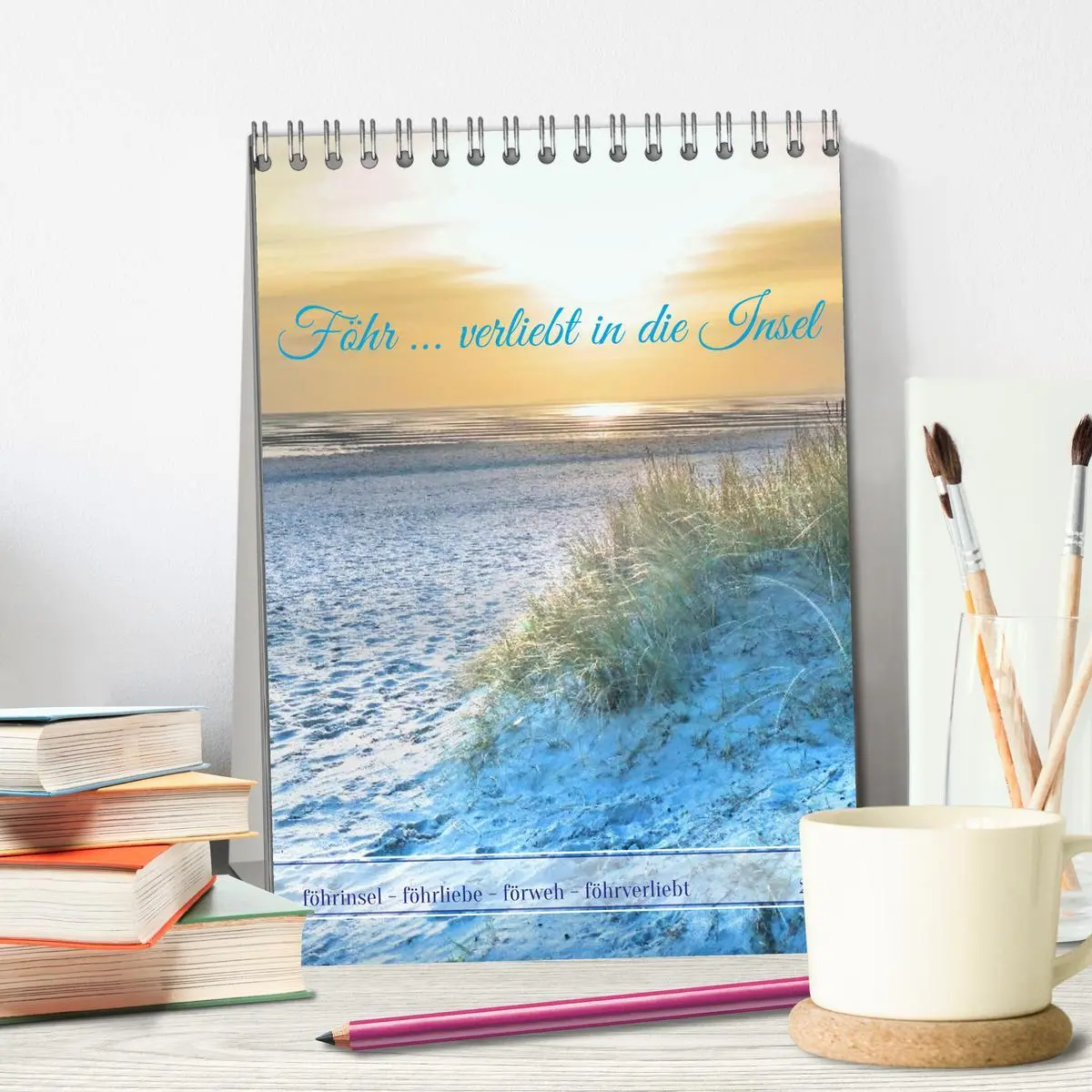 Bild: 9783516242874 | Föhr ... verliebt in die Insel (Tischkalender 2026 DIN A5 hoch),...