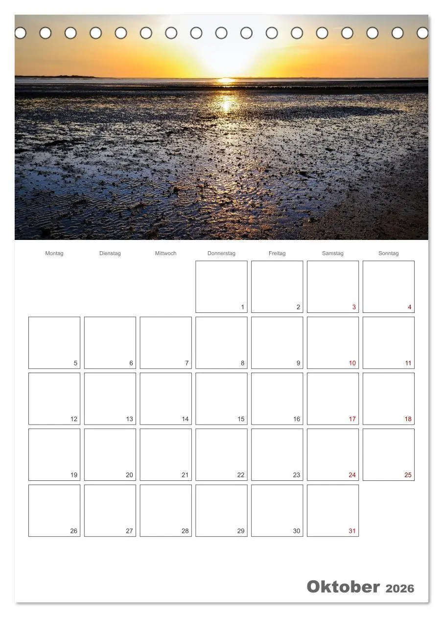 Bild: 9783516242874 | Föhr ... verliebt in die Insel (Tischkalender 2026 DIN A5 hoch),...
