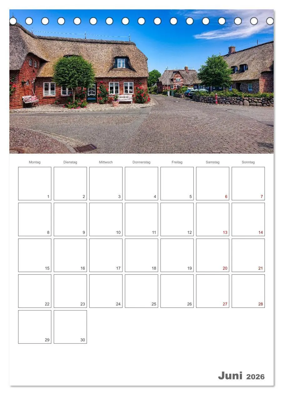Bild: 9783516242874 | Föhr ... verliebt in die Insel (Tischkalender 2026 DIN A5 hoch),...