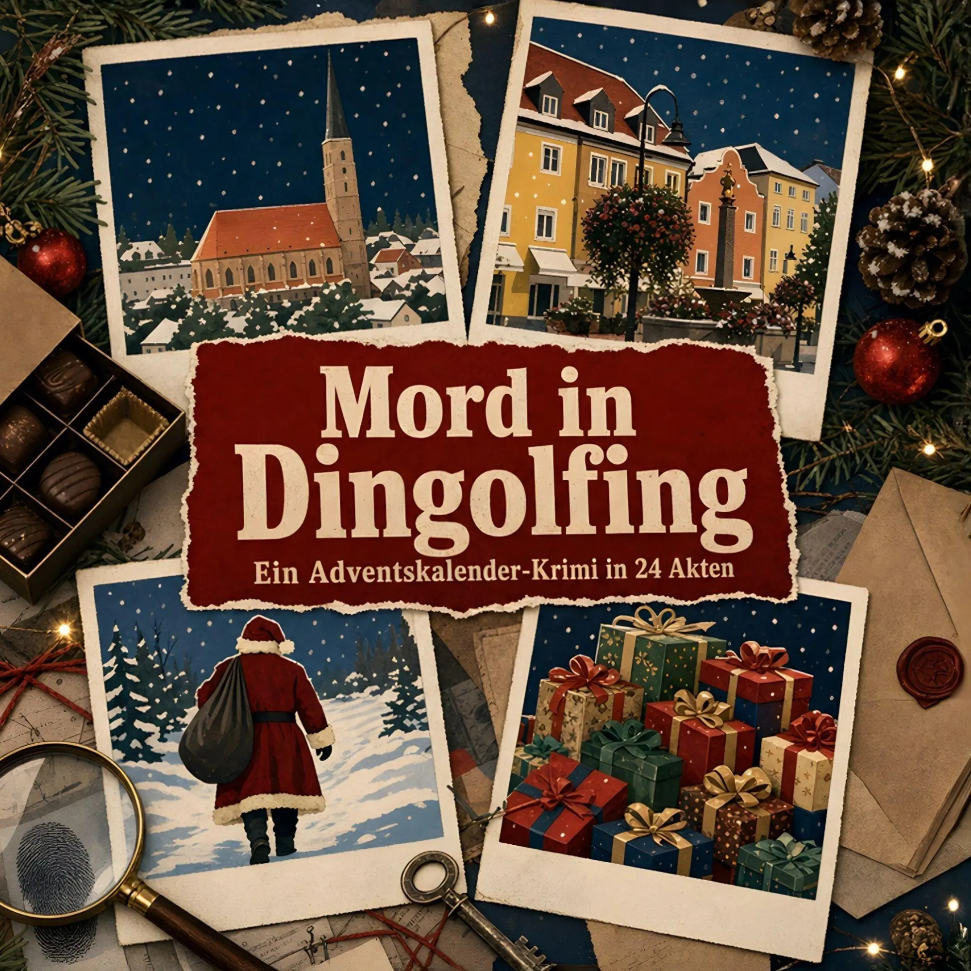 Cover: 9783696122874 | Mord in Dingolfing | Ein Adventskalender-Krimi in 24 Akten | Schmitt