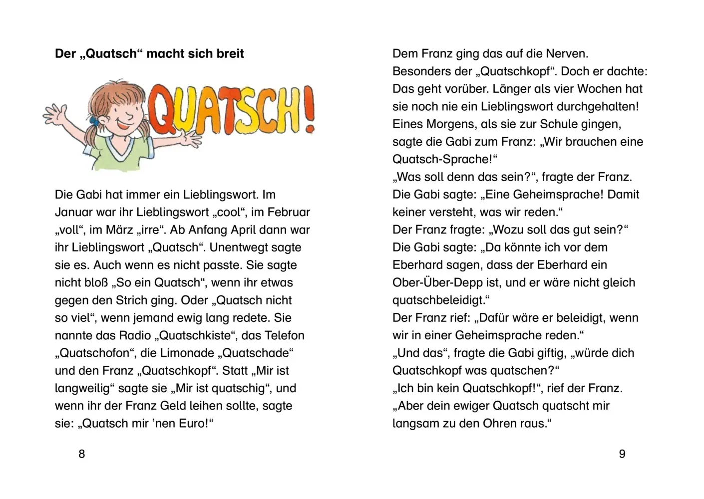 Bild: 9783789112874 | Quatschgeschichten vom Franz | Christine Nöstlinger | Buch | 56 S.