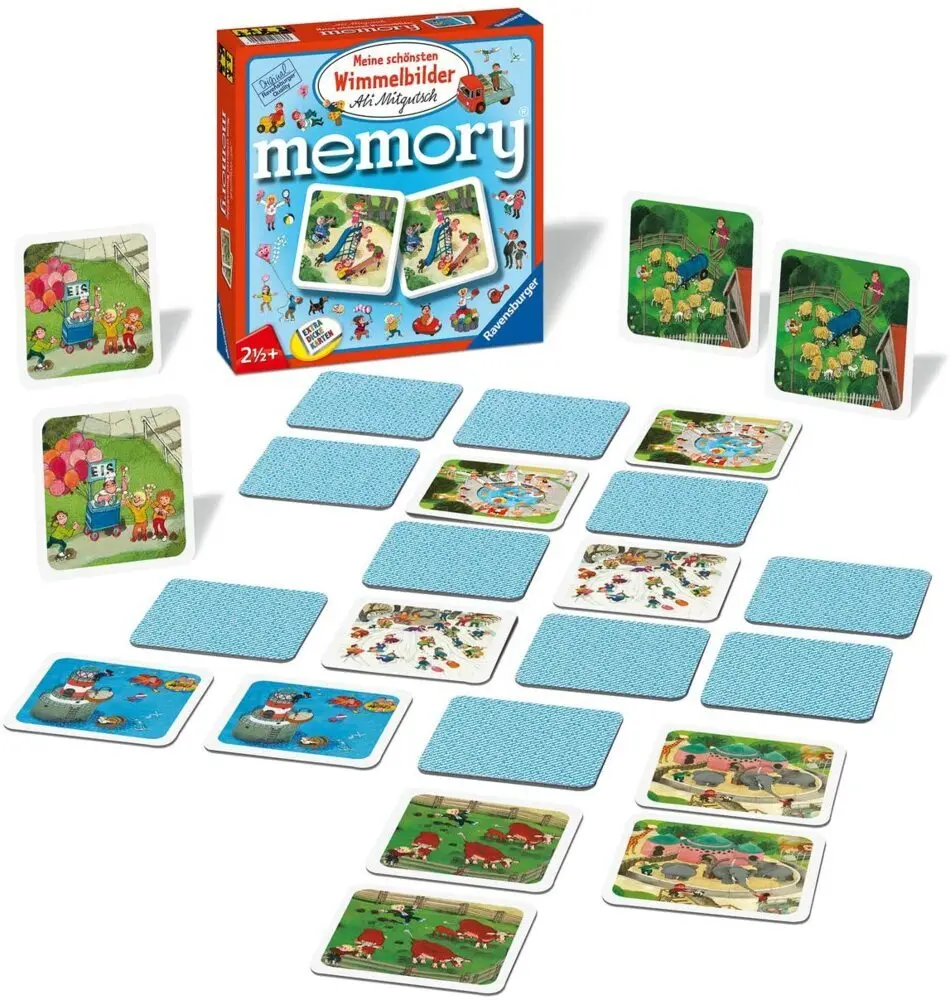 Bild: 4005556812974 | Ravensburger 81297 - Meine schönsten Wimmelbilder memory® der...