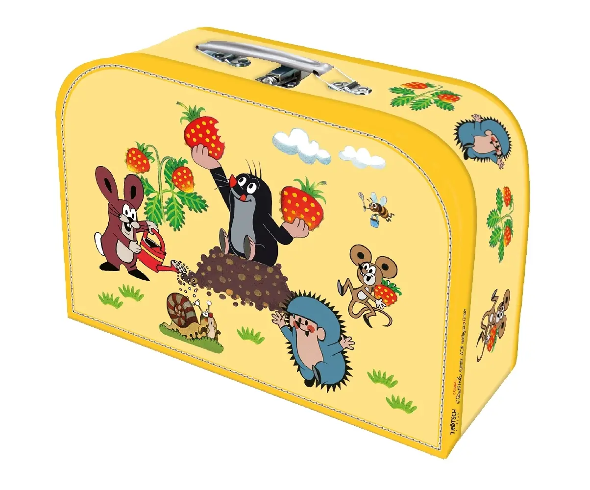 Cover: 4260500162974 | Der kleine Maulwurf Spielzeugkoffer Pappkoffer gelb medium,...