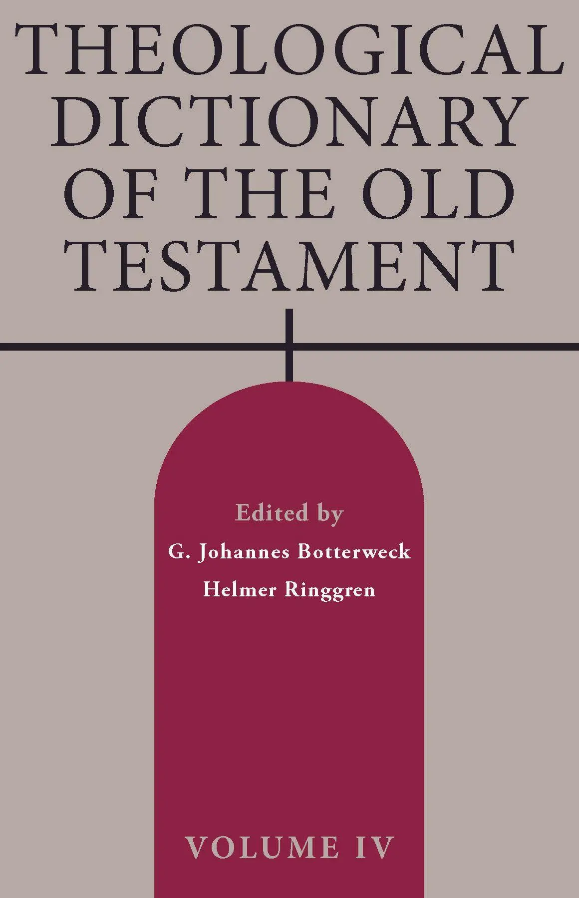 Cover: 9780802882974 | Theological Dictionary of the Old Testament, Volume IV | Taschenbuch