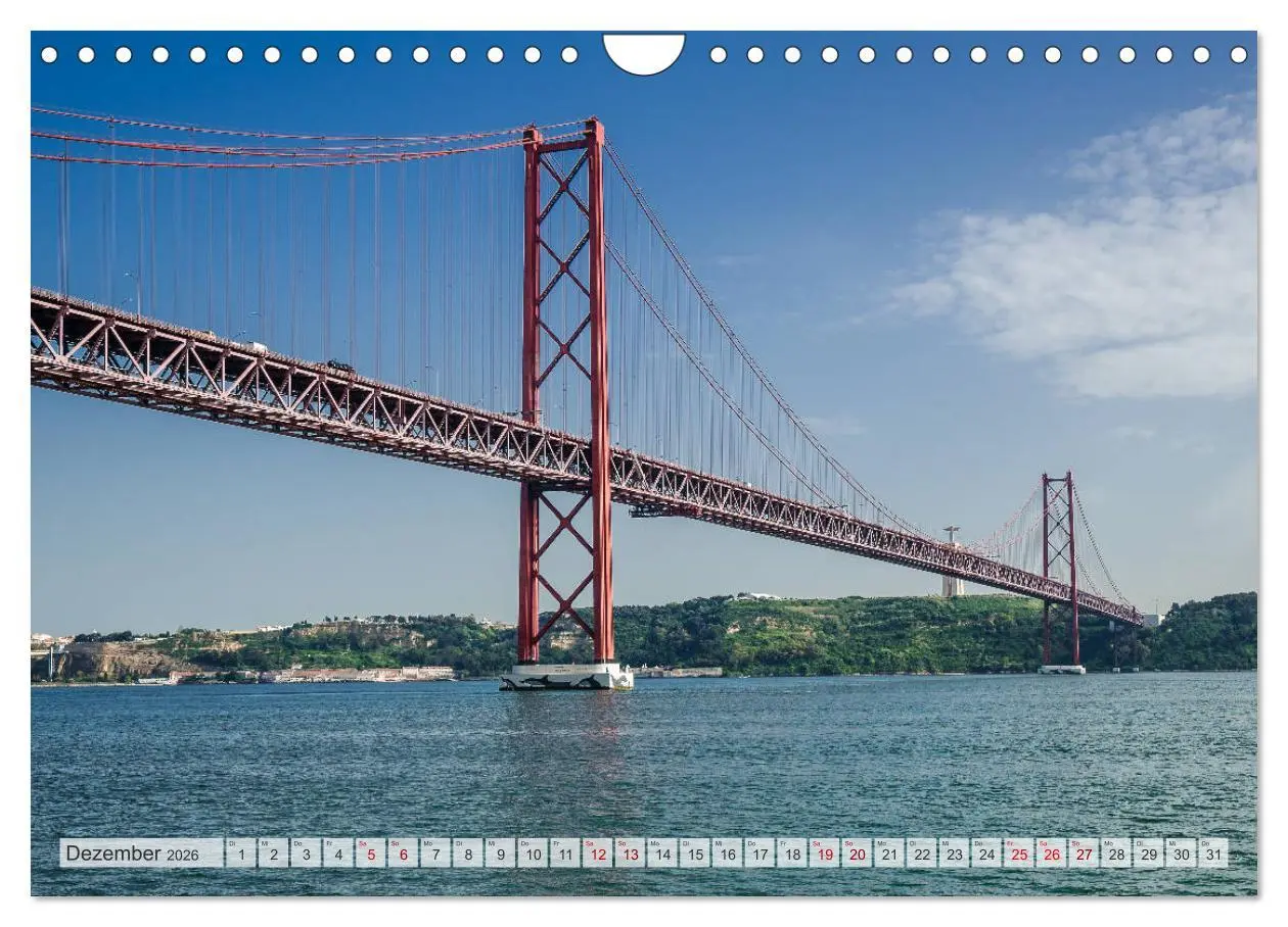 Bild: 9783457832974 | Lissabon Stadtansichten (Wandkalender 2026 DIN A4 quer), CALVENDO...
