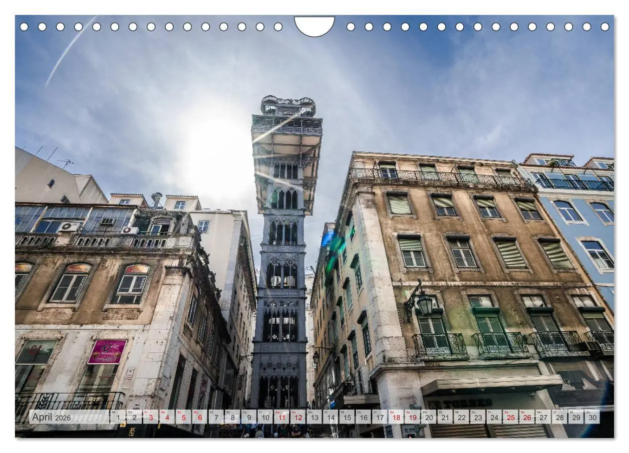 Bild: 9783457832974 | Lissabon Stadtansichten (Wandkalender 2026 DIN A4 quer), CALVENDO...