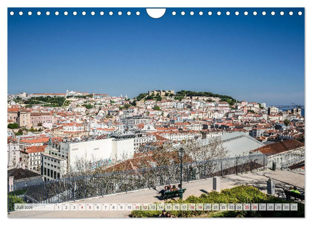 Bild: 9783457832974 | Lissabon Stadtansichten (Wandkalender 2026 DIN A4 quer), CALVENDO...