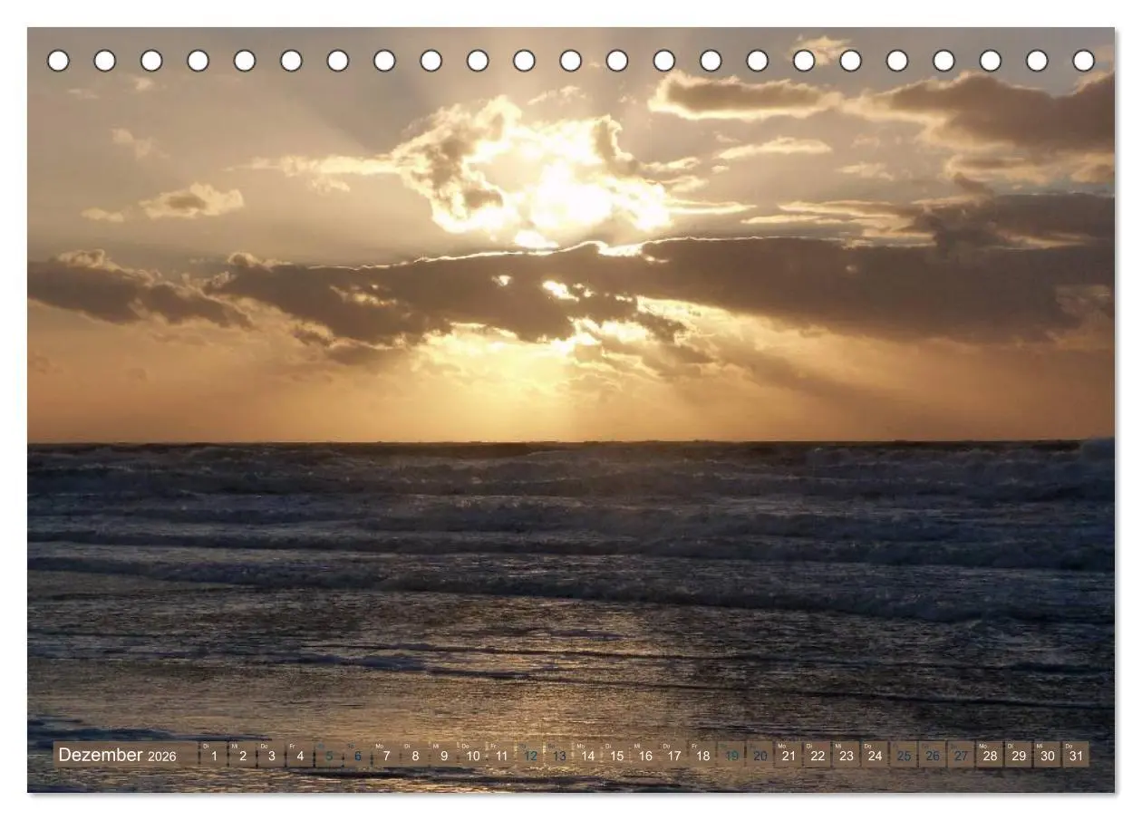 Bild: 9783516162974 | Strandwanderungen auf Texel (Tischkalender 2026 DIN A5 quer),...
