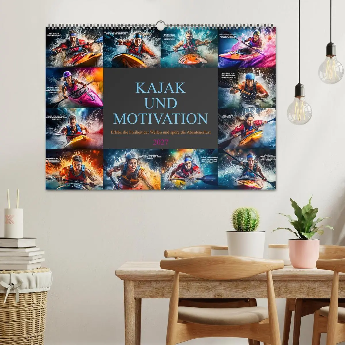 Bild: 9783569252974 | Kajak und Motivation (Wandkalender 2027 DIN A2 quer), CALVENDO...
