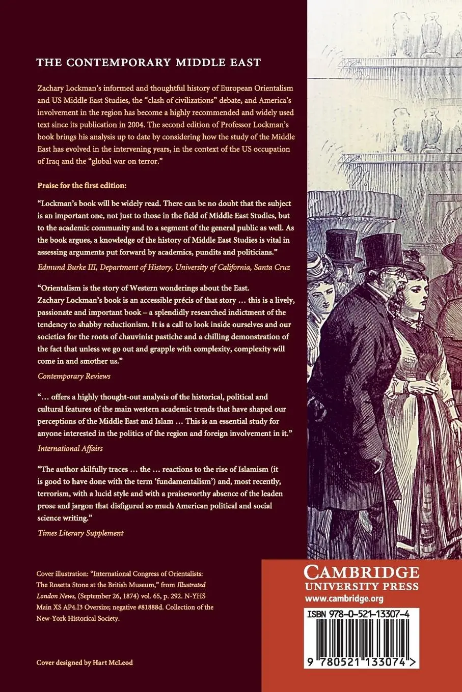 Rückseite: 9780521133074 | Contending Visions of the Middle East | Zachary Lockman | Taschenbuch