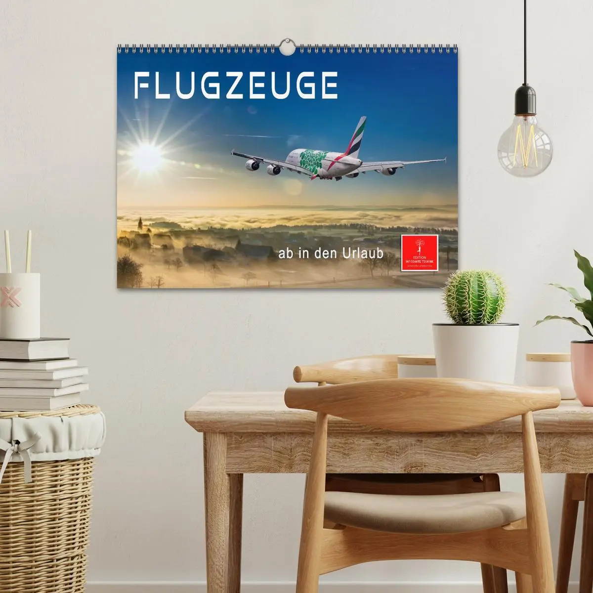 Bild: 9783457583074 | Flugzeuge - ab in den Urlaub (Wandkalender 2026 DIN A3 quer),...