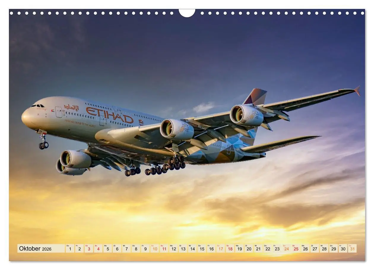 Bild: 9783457583074 | Flugzeuge - ab in den Urlaub (Wandkalender 2026 DIN A3 quer),...