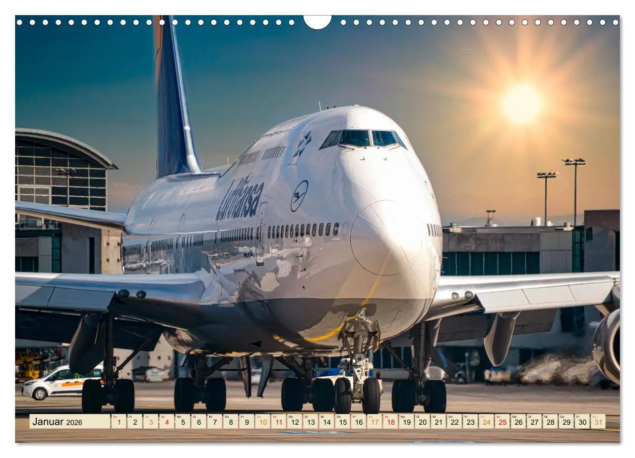 Bild: 9783457583074 | Flugzeuge - ab in den Urlaub (Wandkalender 2026 DIN A3 quer),...