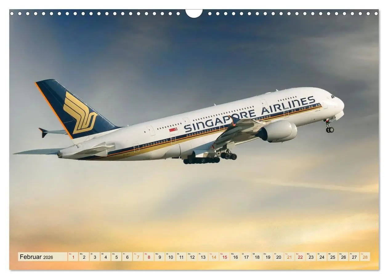 Bild: 9783457583074 | Flugzeuge - ab in den Urlaub (Wandkalender 2026 DIN A3 quer),...