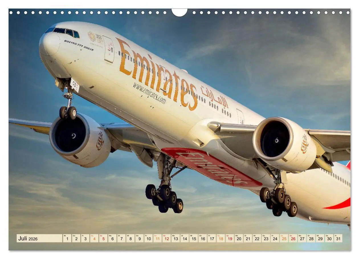 Bild: 9783457583074 | Flugzeuge - ab in den Urlaub (Wandkalender 2026 DIN A3 quer),...
