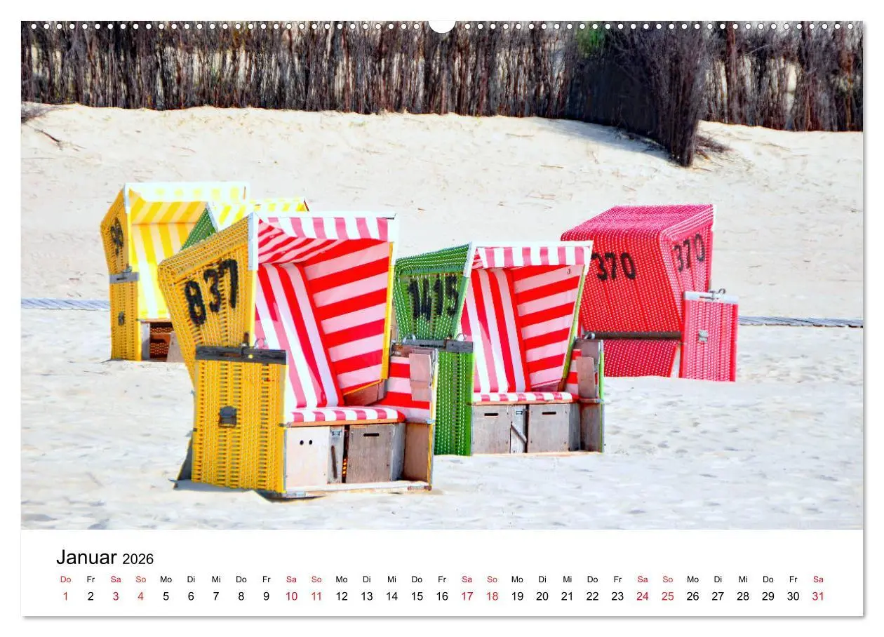 Bild: 9783457723074 | Langeoog - Sommer, Sonne, Strand (hochwertiger Premium Wandkalender...