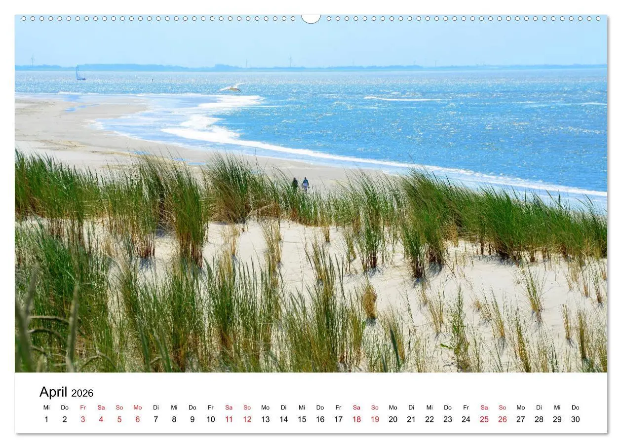 Bild: 9783457723074 | Langeoog - Sommer, Sonne, Strand (hochwertiger Premium Wandkalender...