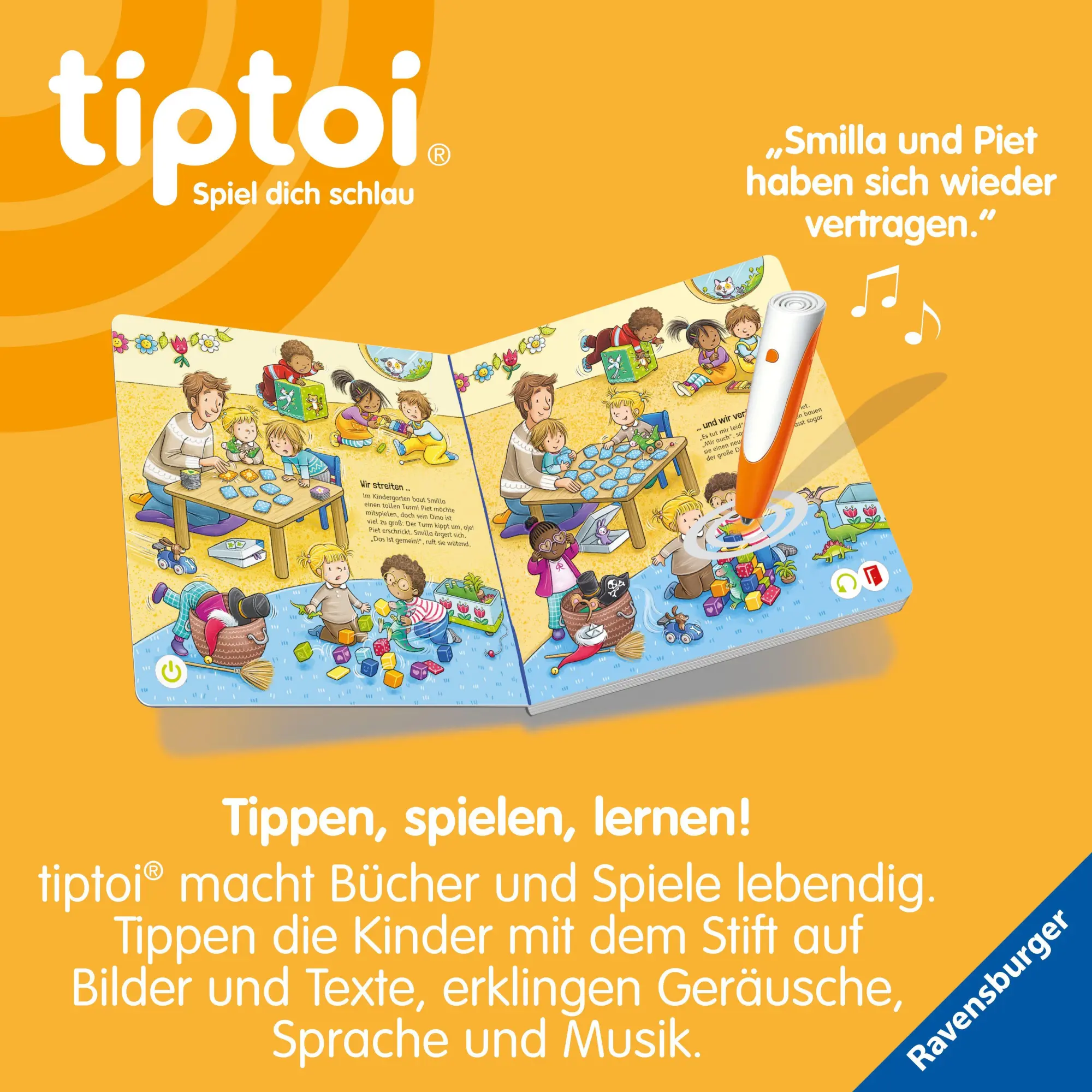 Bild: 9783473493074 | tiptoi® Abenteuer Großwerden - Smilla lernt ein gutes Miteinander