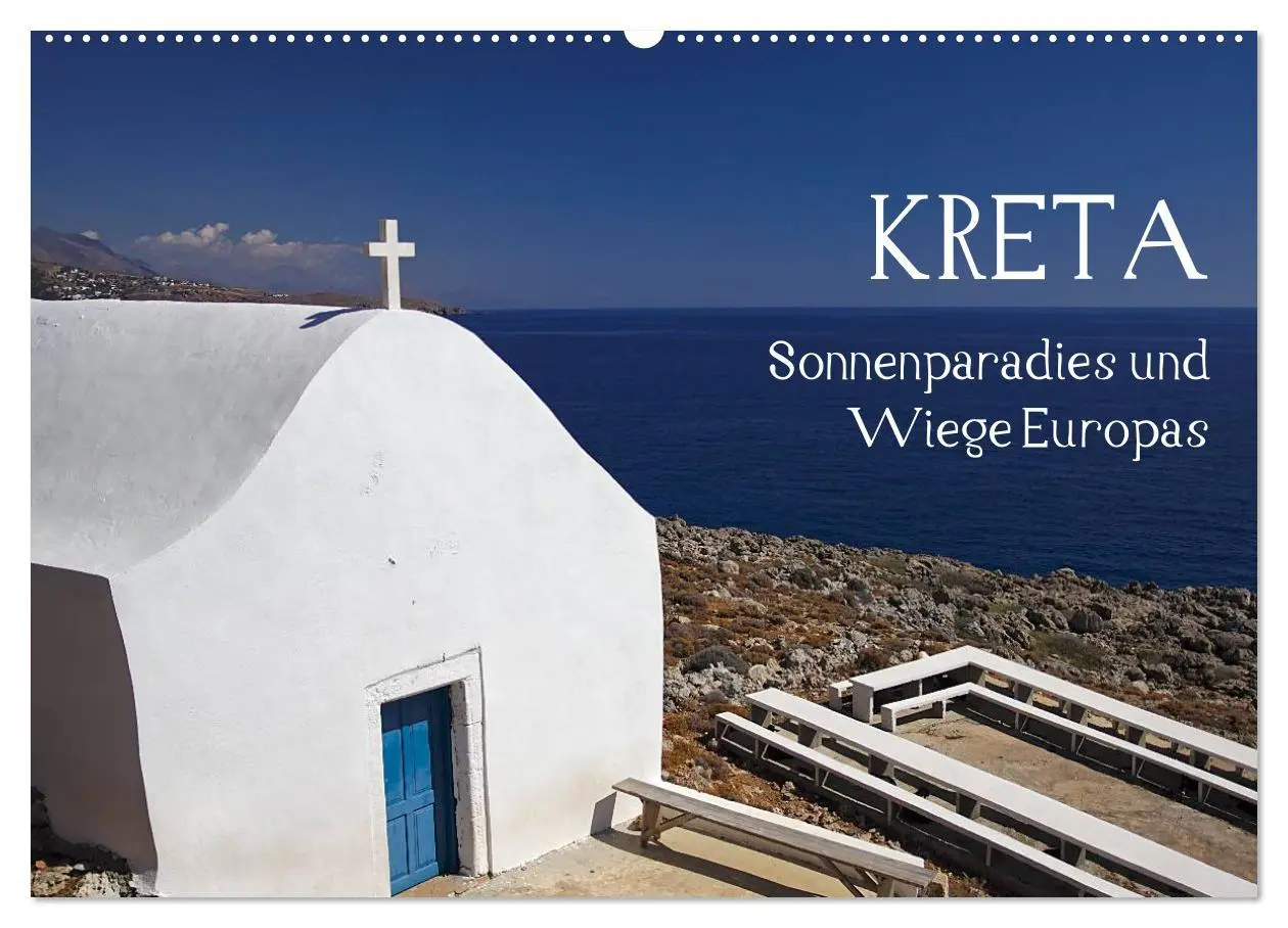 Cover: 9783516123074 | Kreta - Sonnenparadies und Wiege Europas (Wandkalender 2026 DIN A2...