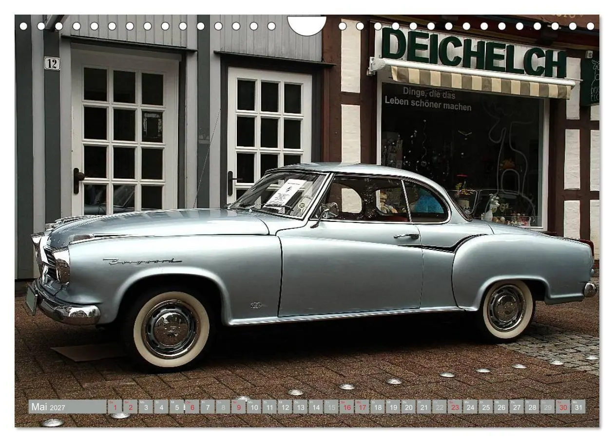 Bild: 9783569903074 | Oldtimer vergangenger Jahrzehnte (Wandkalender 2027 DIN A4 quer),...