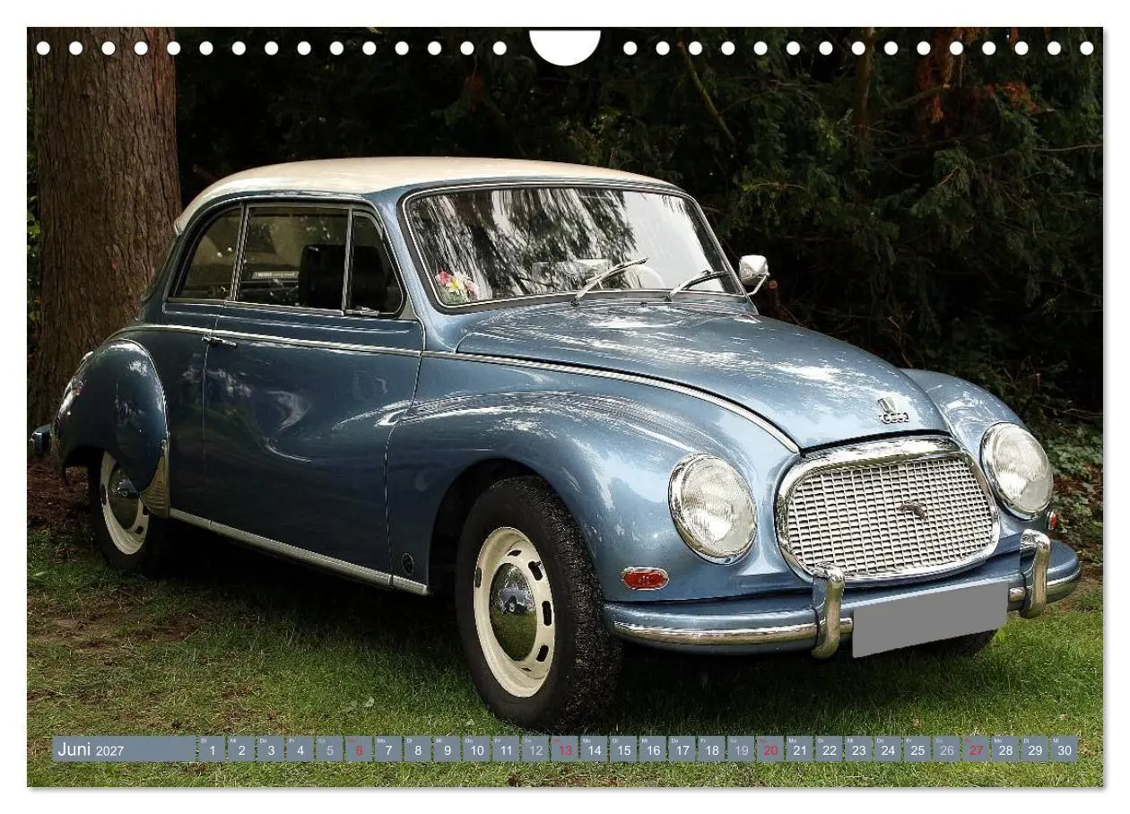 Bild: 9783569903074 | Oldtimer vergangenger Jahrzehnte (Wandkalender 2027 DIN A4 quer),...