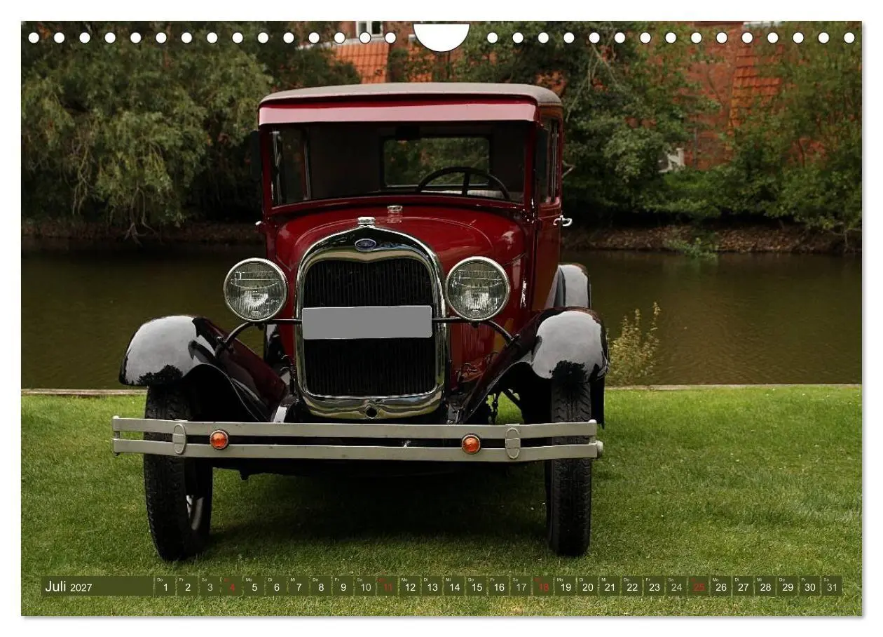 Bild: 9783569903074 | Oldtimer vergangenger Jahrzehnte (Wandkalender 2027 DIN A4 quer),...