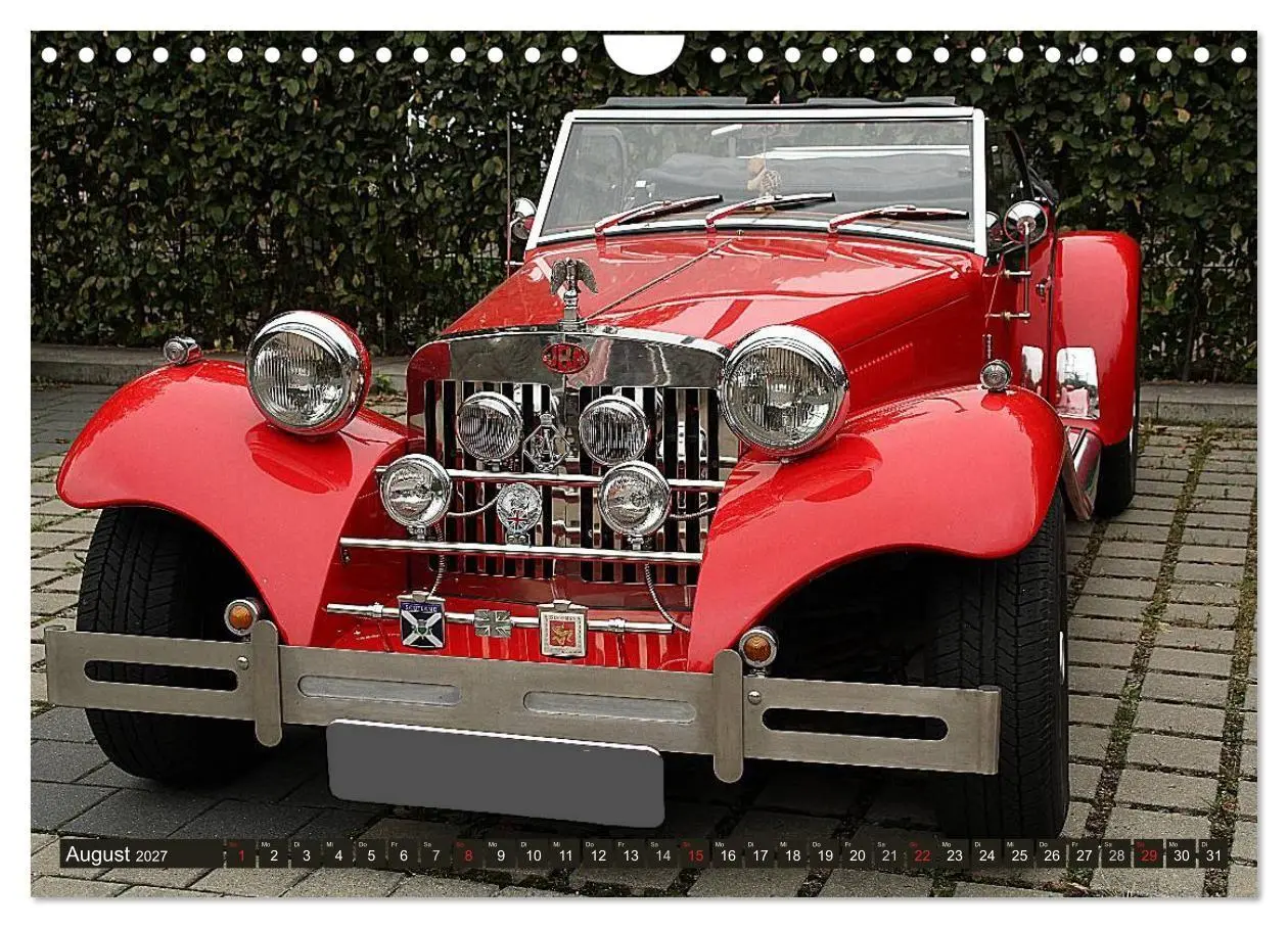 Bild: 9783569903074 | Oldtimer vergangenger Jahrzehnte (Wandkalender 2027 DIN A4 quer),...