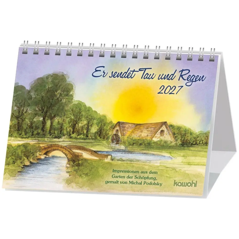 Cover: 9783754893074 | Er sendet Tau und Regen 2027 | Michal Podolsky | Kalender | 14 S.