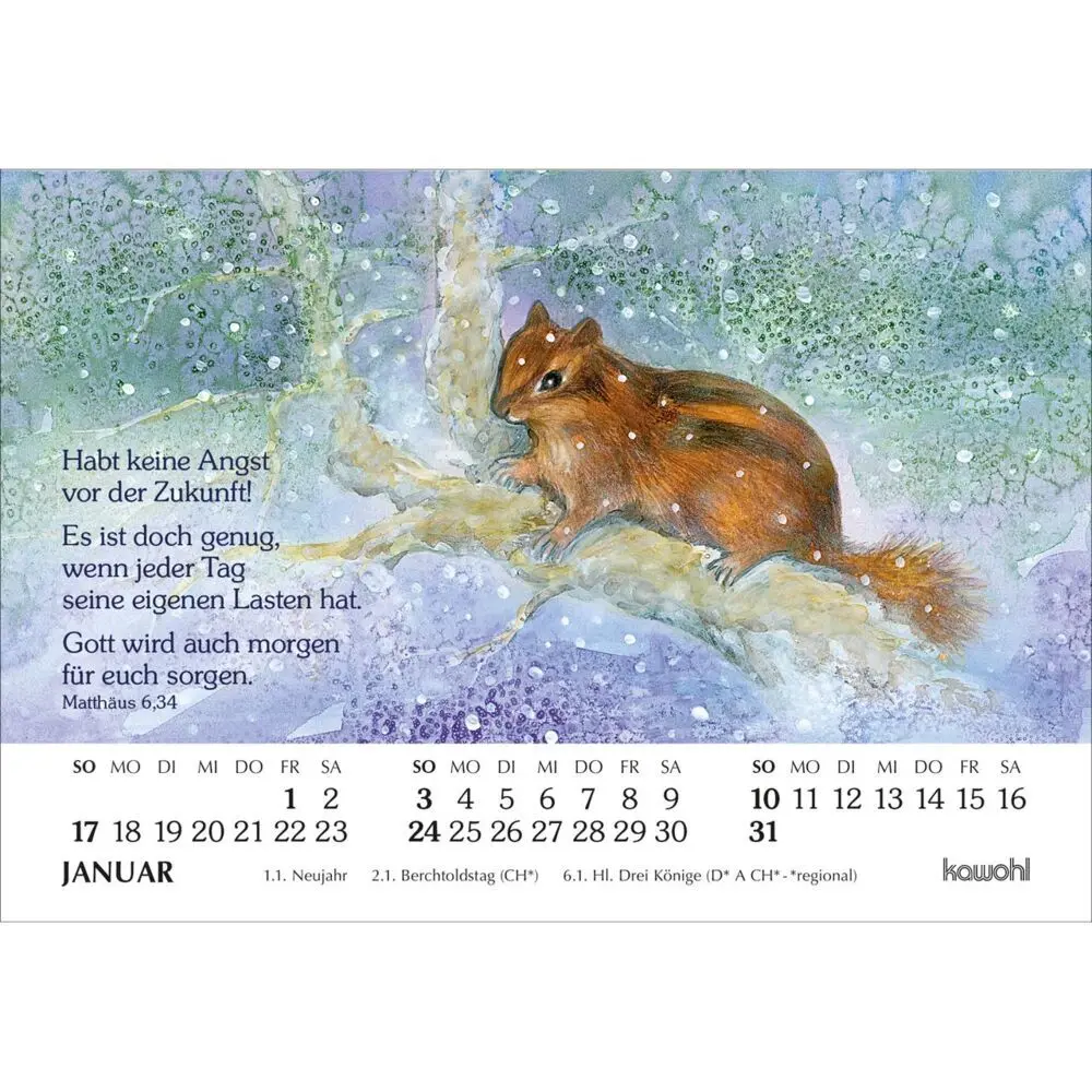 Bild: 9783754893074 | Er sendet Tau und Regen 2027 | Michal Podolsky | Kalender | 14 S.