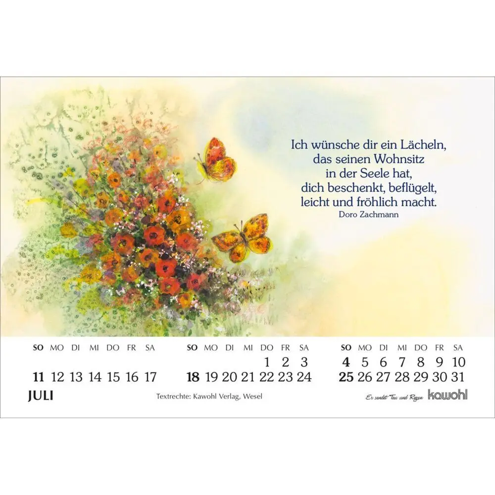 Bild: 9783754893074 | Er sendet Tau und Regen 2027 | Michal Podolsky | Kalender | 14 S.