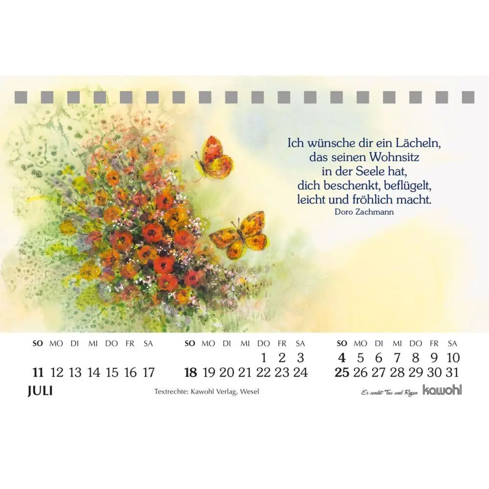 Bild: 9783754893074 | Er sendet Tau und Regen 2027 | Michal Podolsky | Kalender | 14 S.